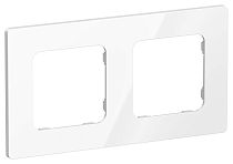 FLITE Рамка 2-местная РУ-2-К-ФлБ белый IEK