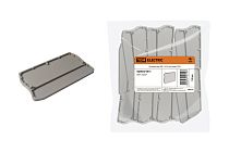 Заглушка для ЗКБ 1,5/2,5 мм2 серая  TDM