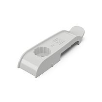 Держатель плоского кабеля односторонний для прямого монтажа на 2 места в гофроящике серый (1200 шт/кор) Промрукав