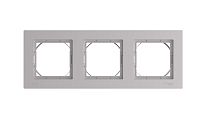 AtlasDesign Aqua Алюминий Рамка 3-ая IP44 Systeme Electric (Schneider Electric)
