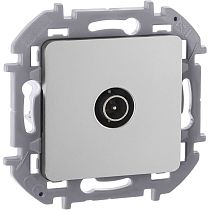 INSPIRIA Розетка TV оконечная алюминий