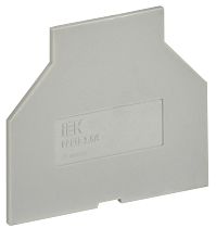 Разделитель для колодки клеммной CTS малый 2,5/4мм2 серый  IEK