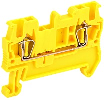Клемма пружинная КПИ 2в-1.5 17.5А желтая  IEK