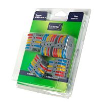 GTER7-36-BL5 Клемма универсальная 222-436 разветвительная 3х6 проводов, блистер 5шт General GTER7-36-BL5 Клемма универсальная 222-436 разветвительная 3х6 проводов, блистер 5шт General