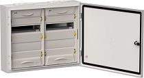 TITAN 5 Корпус металлический ЩРн-48 (2х24) 460х570х140мм IP54 серый (одна дверь)  IEK