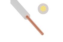 Провод установочный, гибкий ПуГВнг(А)-LS 1,5 белый