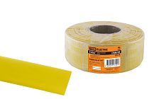 Трубка термоусаживаемая  ТУТнг 50/25 желтая (25 м/ролл)  TDM