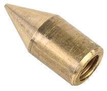 Наконечник заземления d=22мм латунь  IEK