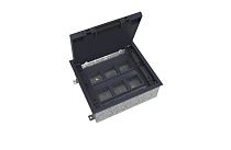 MultiDesk Люк на 12 модулей IP40 для бетонных полов с монтажной коробкой, тип MDK10 MultiDesk Люк на 12 модулей IP40 для бетонных полов с монтажной коробкой, тип MDK10