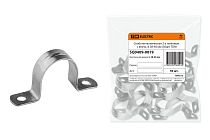 Скоба металлическая 2-х лапковая с внутр. d 38-40 мм (50шт)  TDM