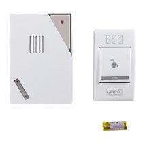 Звонок беспроводной General GDB-B-003 на батарейках ( 24/144)