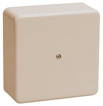 Коробка распаячная ОП 75х75х20 IP20 КМ41212-02 сл. кость  IEK