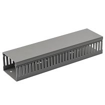 Кабель-канал ЭРА KK-60-40-PERF перфорированный 60х40 серый 24м Кабель-канал ЭРА KK-60-40-PERF перфорированный 60х40 серый 24м