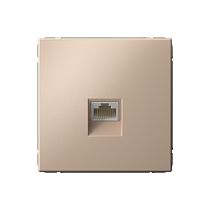 ArtGallery Песочный Розетка компьютерная RJ45, кат. 5е, механизм Systeme Electric