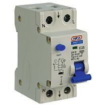 Выключатель автоматический дифференциального тока АВДТ-32 1P+N 25А (С) 30мА (AC) 6кА  ЭНЕРГИЯ
