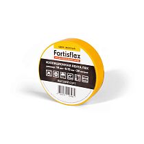 Изолента ПВХ 19х0.15x20 желтая Fortisflex