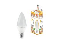 Лампа светодиодная FС37-7 Вт-230 В -4000 К–E14 Народная TDM