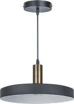 Светильник Navigator 80 423 NLF-P-035-02 подвесной черный золото Светильник Navigator 80 423 NLF-P-035-02 подвесной черный золото