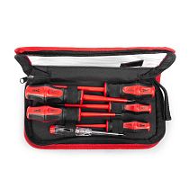 Набор диэлектричееских отверток "Профи" НИО-06 КВТ