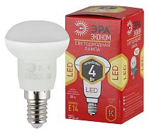 Лампа светодиодная ЭРА RED LINE ECO LED R39-4W-827-E14 рефлектор теплый белый свет Лампа светодиодная ЭРА RED LINE ECO LED R39-4W-827-E14 рефлектор теплый белый свет