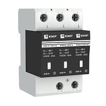 Ограничитель импульсных напряжений ОПВ-B/3P In 30кА 400В с сигн. EKF PROxima