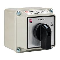 Переключатель кулачковый ПК-3-13 16А 3P "ВКЛ-ВЫКЛ" IP54 EKF PROxima Переключатель кулачковый ПК-3-13 16А 3P "ВКЛ-ВЫКЛ" IP54 EKF PROxima