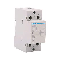 Контактор модульный NCH8-40/11 40A 1НЗ+1НО AC220/230В, 50Гц (R) CHINT Контактор модульный NCH8-40/11 40A 1НЗ+1НО AC220/230В, 50Гц (R) CHINT