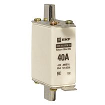 Плавкая вставка ППН-33 100/ 40А габарит 00С EKF PROxima Плавкая вставка ППН-33 100/ 40А габарит 00С EKF PROxima