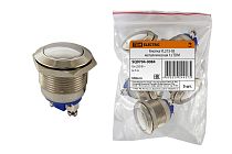 Кнопка YL213-05 металлическая 1з  TDM