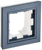 BRITE Рамка 1-местная IP44 РУ-1-БрМ-44 маренго  IEK