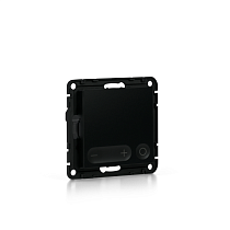 ATLASDESIGN SMART ТЕРМОСТАТ программируемый для электрического теплого пола, Zigbee, 16 А, мех., ЧЕРНЫЙ
