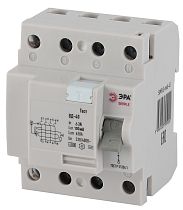 Устройство защитного отключения ЭРА SIMPLE-mod-50 УЗО ВД-40 4P 63А/100мА (электронное)