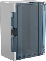 TETRA Корпус пластиковый ЩМПп 350х250х150мм прозрачная дверь IP66 IEK