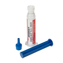 Флюс-гель для пайки REXANT, пайка алюминия, 12 мл, техно-шприц, блистер