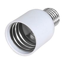 Переходник General GLH-E27/E40-W, с E27 на E40, белый, 1/40/400