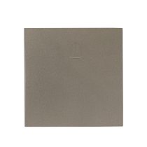 Валенсия лицевая панель кнопки звонка 10А кашемир EKF PROxima