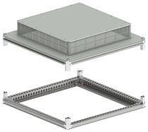 FORMAT Крыша и основание (под фланец) 800х800мм IP31 IEK FORMAT Крыша и основание (под фланец) 800х800мм IP31 IEK