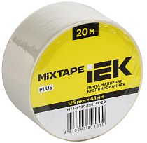 MIXTAPE PLUS Лента малярная креппированная 125мкм 48ммх20м IEK