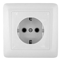 ХИТ скрытая установка Белый Розетка с заземлением, 16А Systeme Electric (Schneider Electric)
