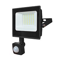 Прожектор светодиодный ТМ IONICH IFLSLED-DOB-ДД-50-865-BL-IP65 с инфракрасным датчиком движения