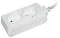 Удлинитель 2х1.5м без заземления 10А IP20 У2 2P 2х0.75  IEK