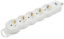 Розетка переносная разборная РПр05 5 мест  IEK