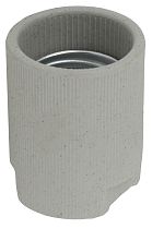 Патрон ЭРА Е40 подвесной,керамика, белый