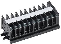 Блок зажимов БЗН TK-010 1.5кв.мм 10А на DIN-рейку 10 пар  IEK
