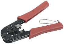 ITK Инструмент обжимной RJ-45/12/11 без храп. мех. IEK
