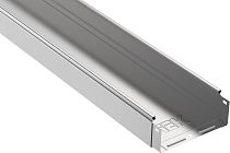 Лоток листовой неперфорированный 200х80 L3000 сталь 1.2мм  IEK