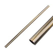 Труба декоративная для электропроводки , пвх, цвет бронза Bironi