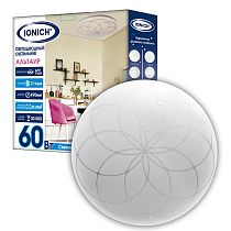 Светильник светодиодный декоративный ТМ IONICH серия 2219 "Альтаир" 60 Вт 4200 Лм 230 В 6500 К 450 мм IP20