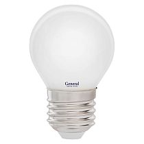 Филаментная светодиодная лампа General GLDEN-G45S-M-8-230-E27-6500 1/10/100