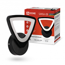 Светильник светодиодный ELEGANT SANSAR-B 15Вт 230В 3000-6500K 1050Лм STEP COLOR черный IN HOME
